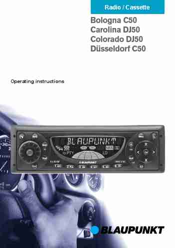 Blaupunkt Car Stereo System Colorado DJ50-page_pdf